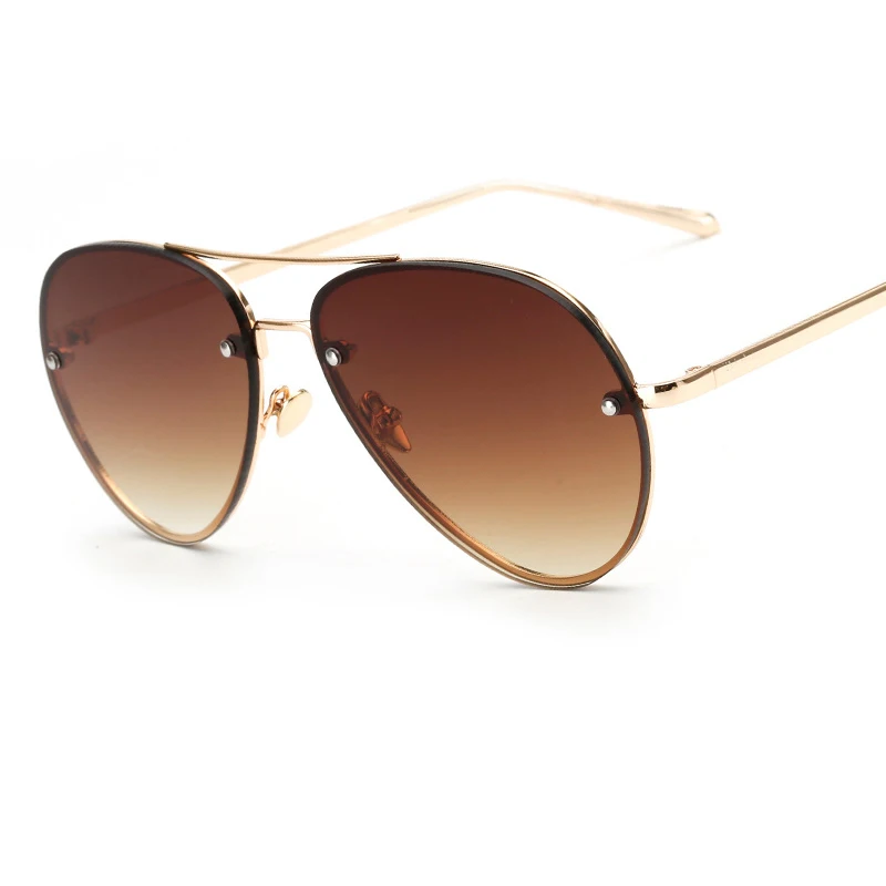 Высококачественные очки Фирменные брендовые солнцезащитные очки авиаторы 2020