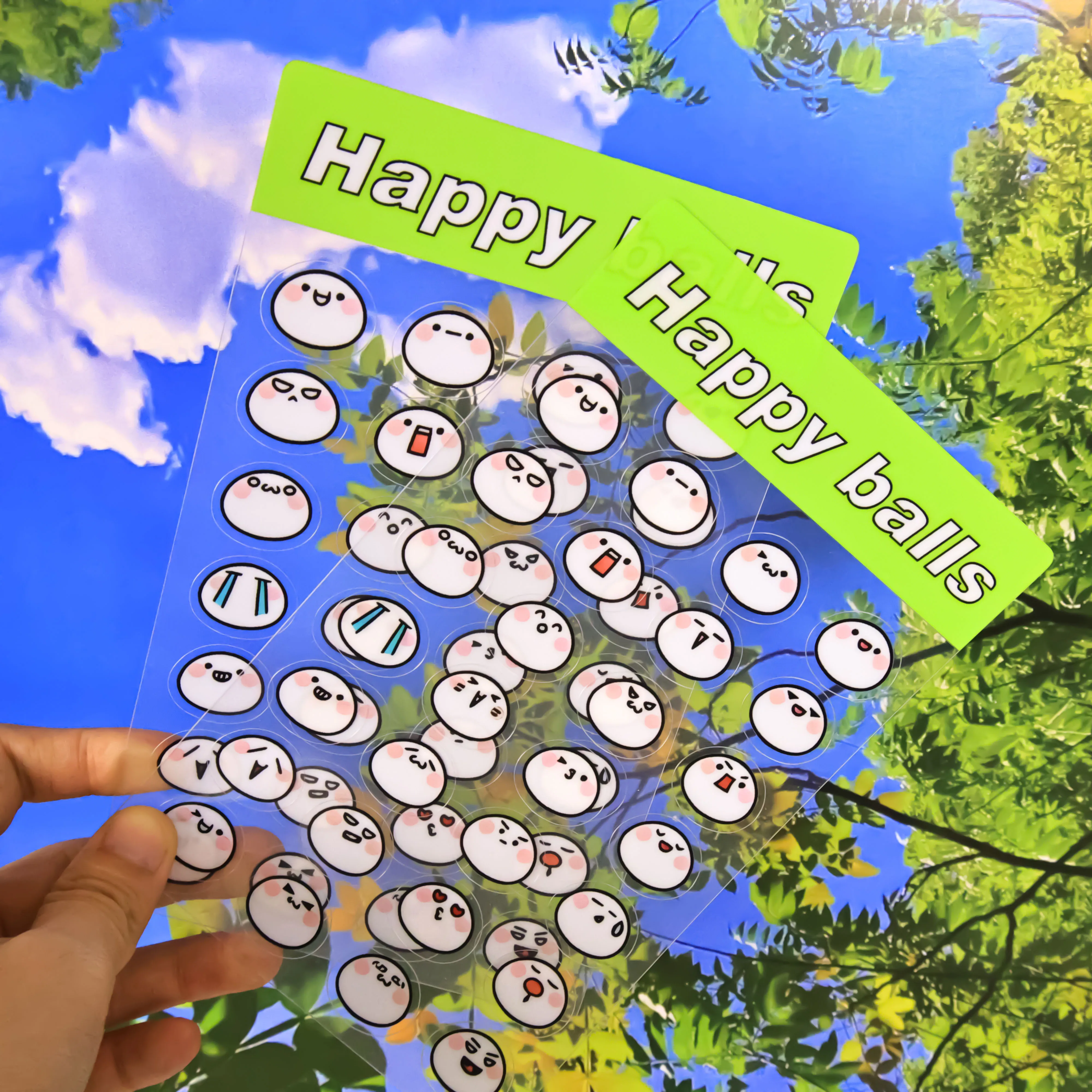 Stickers Sheet Custom Cartoon Stickers Custom Printed Die Cut Vinyl Kiss Cut Stickers Self-Adhesive Waterproof High Printing