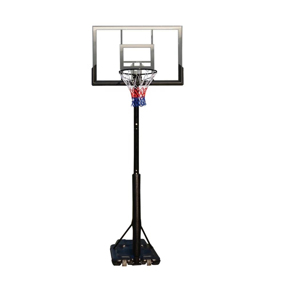10ft Portable Basketball Hoop Stand Adjustable Height Indoor Outdoor Basketball Goal