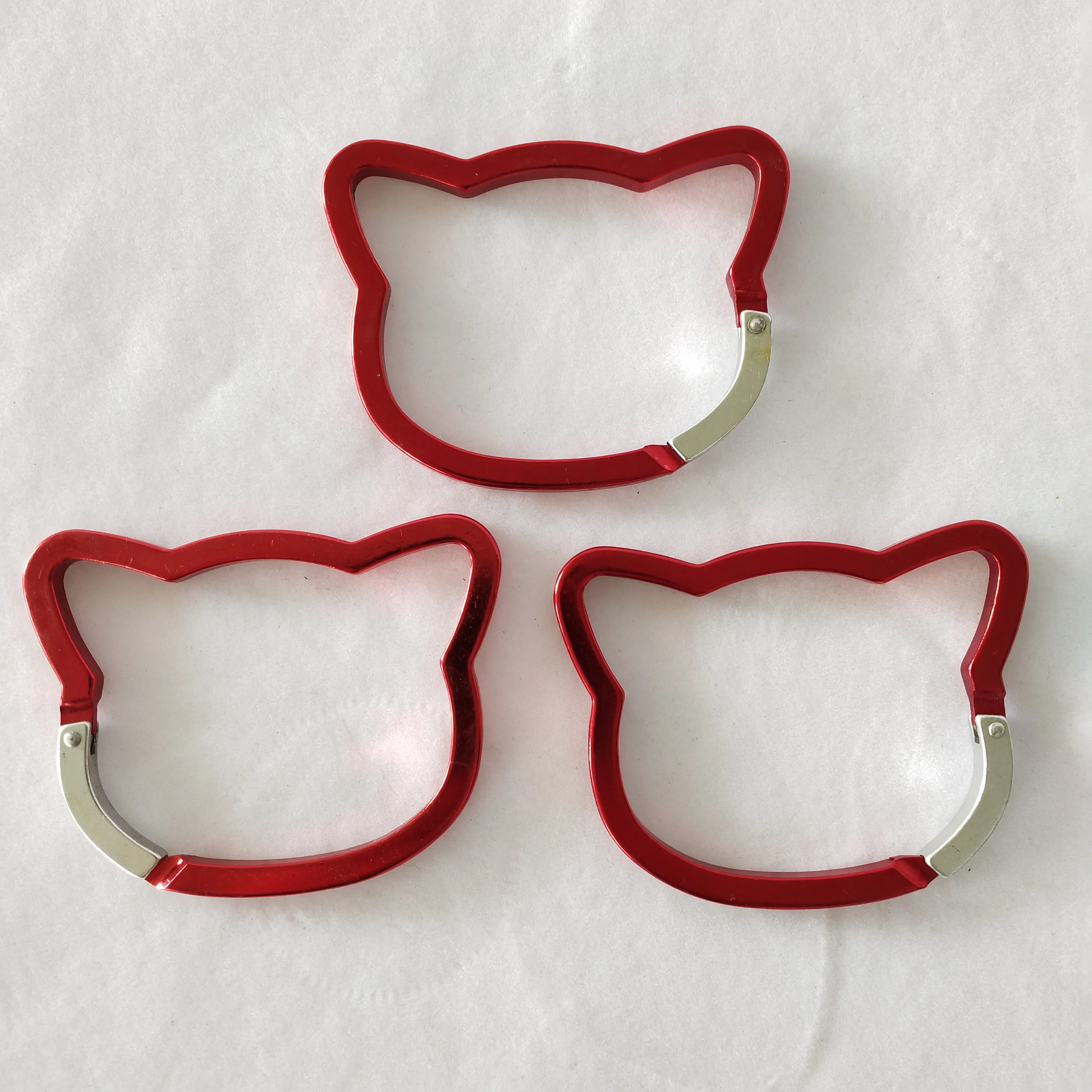 Готовы к отправке во всех цветах для того чтобы смешать из алюминиевого сплава для женщин защита брелок оптовая продажа кошка самообороны цепочка для ключей