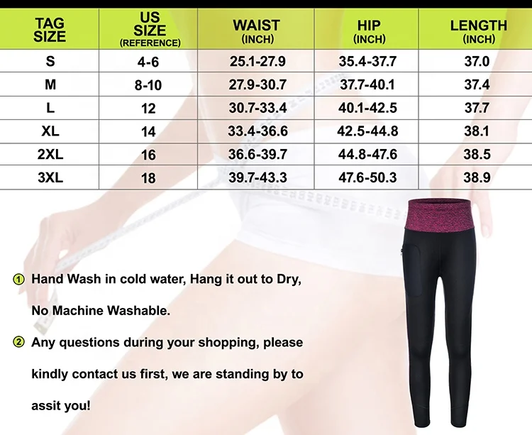 Neoprene Hot Sauna High Waist pants for women Fitness Workout Sport Running Loss Weight leggings