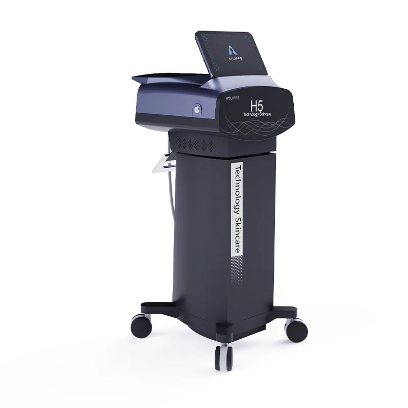 AY-H5 Non-invasive high pressure spray mesotherapy Machine No Needle Electroporation Mesotherapy Machine