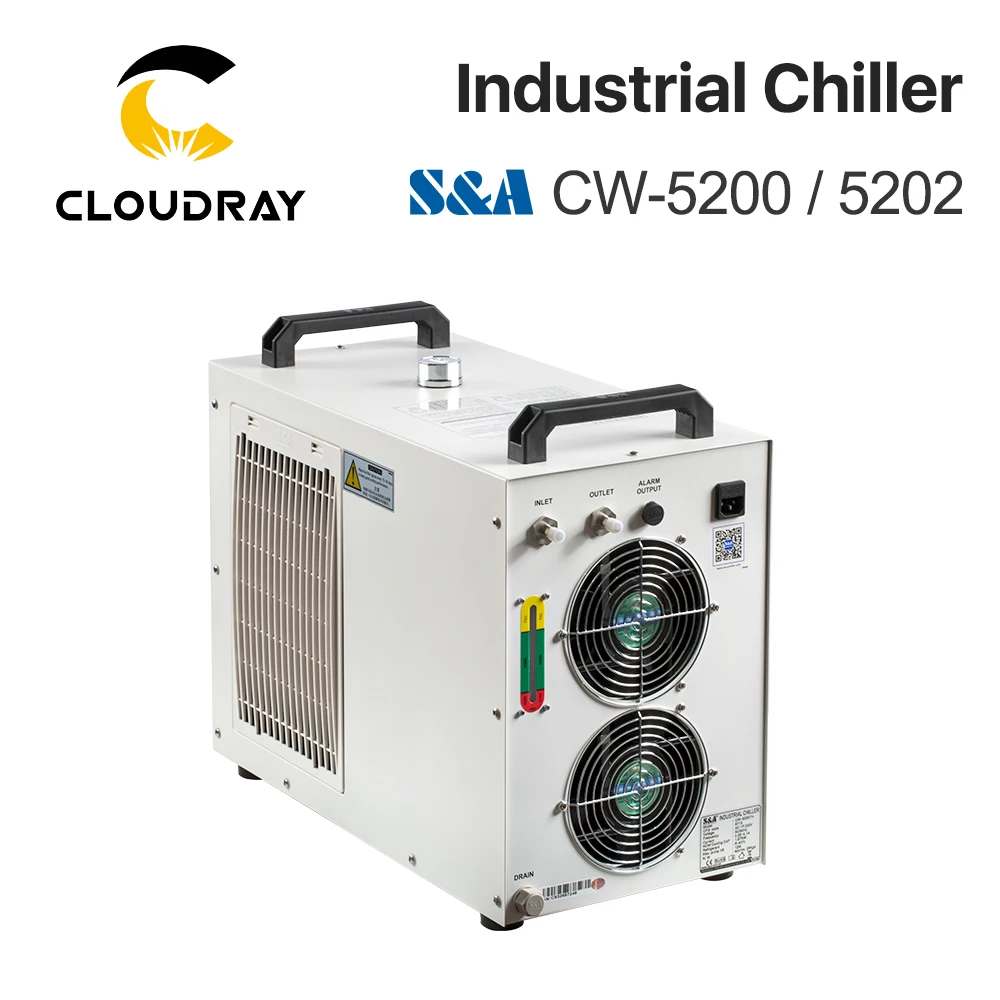 Cloudray Industrial Water Chiller Low Price S&A CW5200 For CO2 Laser Cutting Engraving Machine