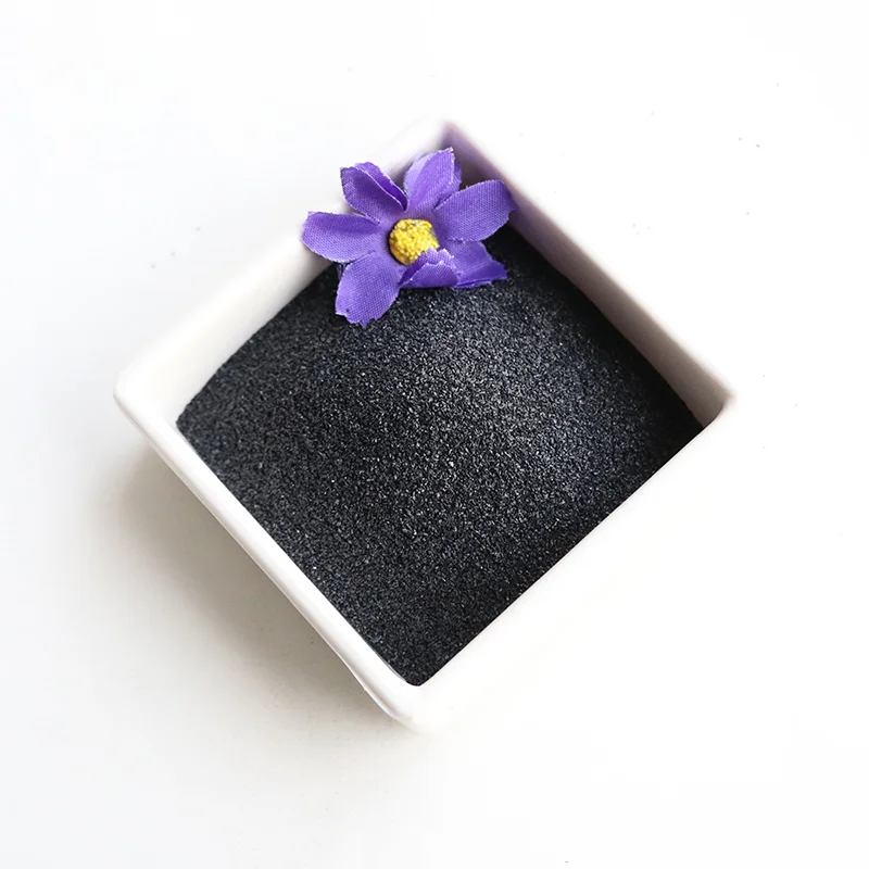 factory supply high quality black bulk fused alumina abrasive media sandblasting aluminum oxide powder