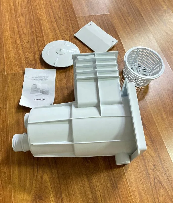 60923 Factory supply swimming pool 15 M Wall Skimmer with Square Frame and Round Lid for Concrete Pool,POOL & SPA accessories