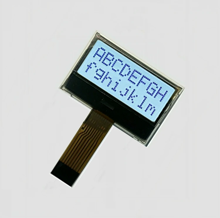 Display lcd 8x2 backlight yellow green display 2x8 iic 8x2 character lcd display module 2x8 alphanumeric cog lcd module