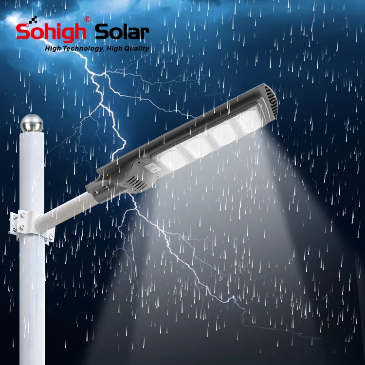 Motion sensor 50 100 w 150 200 250 300 watt luminaire lanterne street garden outdoor solar light lampe solaire de jardin