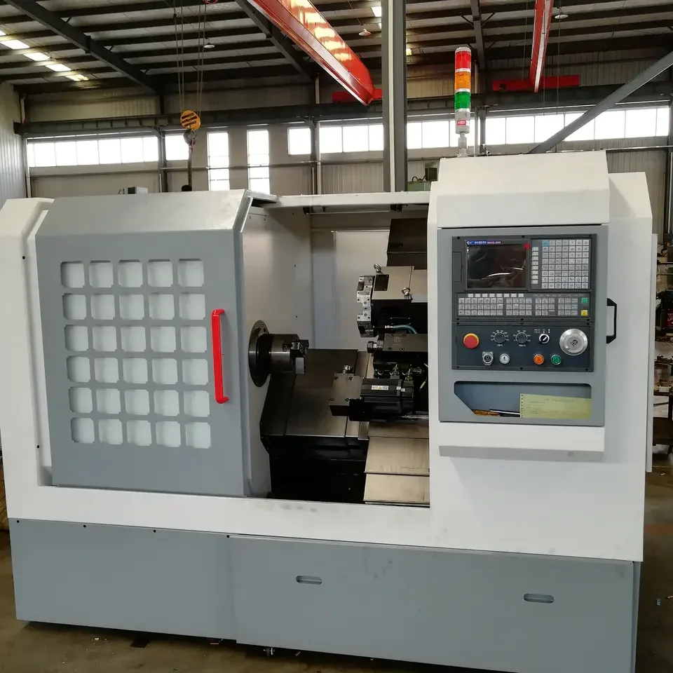 TCK6340 New4-axis CNC Lathe Manufacturer: High Precision, Low Price, Universal Fully Automatic CNC LatheSwiss lathe