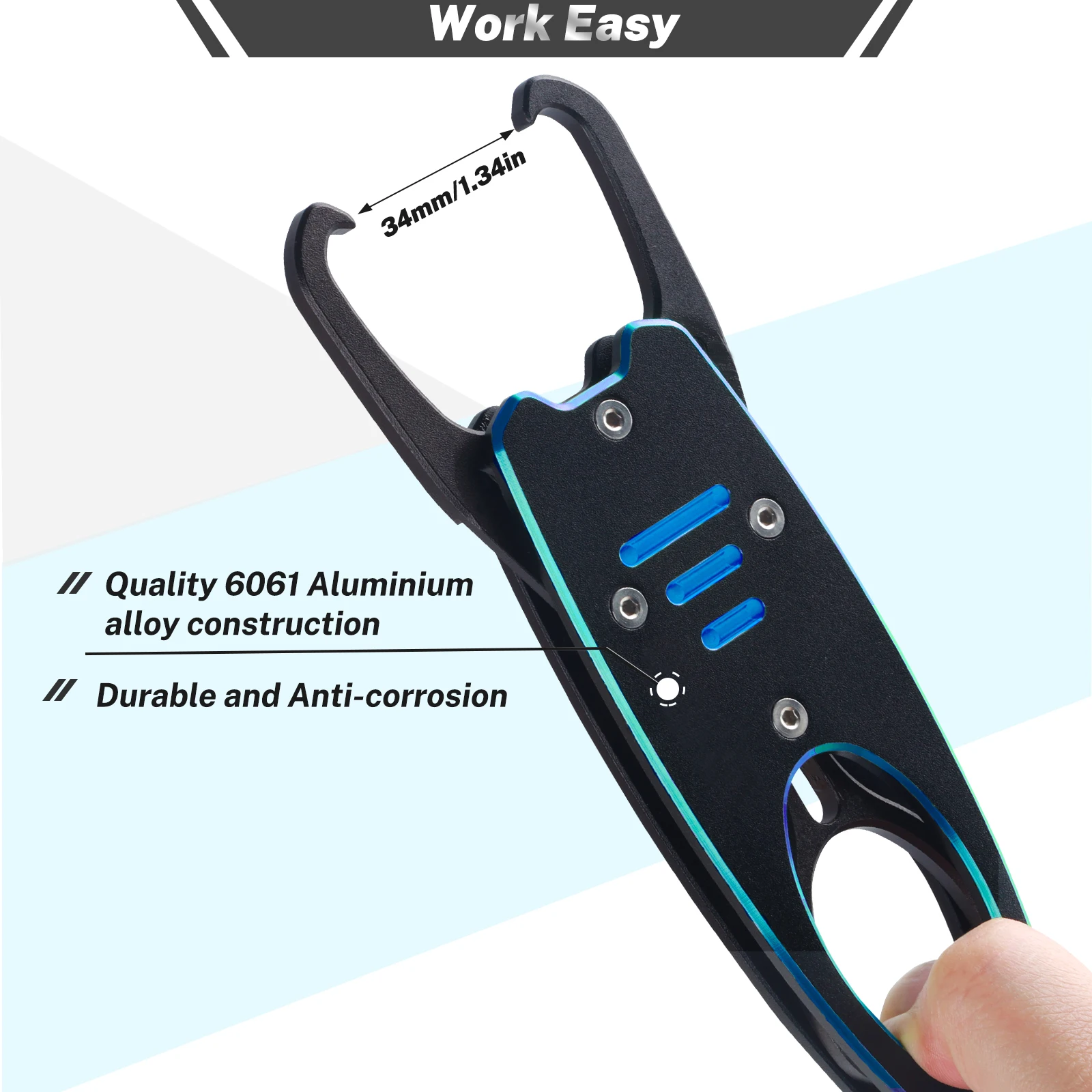 2022 Best wholesale saltwater outdoor fishing gear and tackle rust protection fishing lip gripper