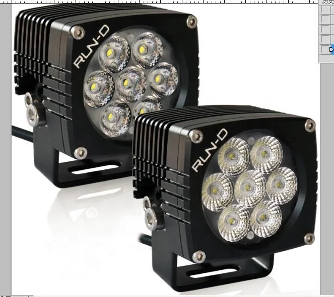 Round and square high end off road light car truck 4x4 off road lights led tuning lights