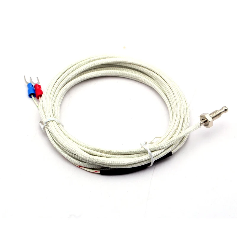 Винтовой термопарный датчик M6 M8 типа K, датчик температуры