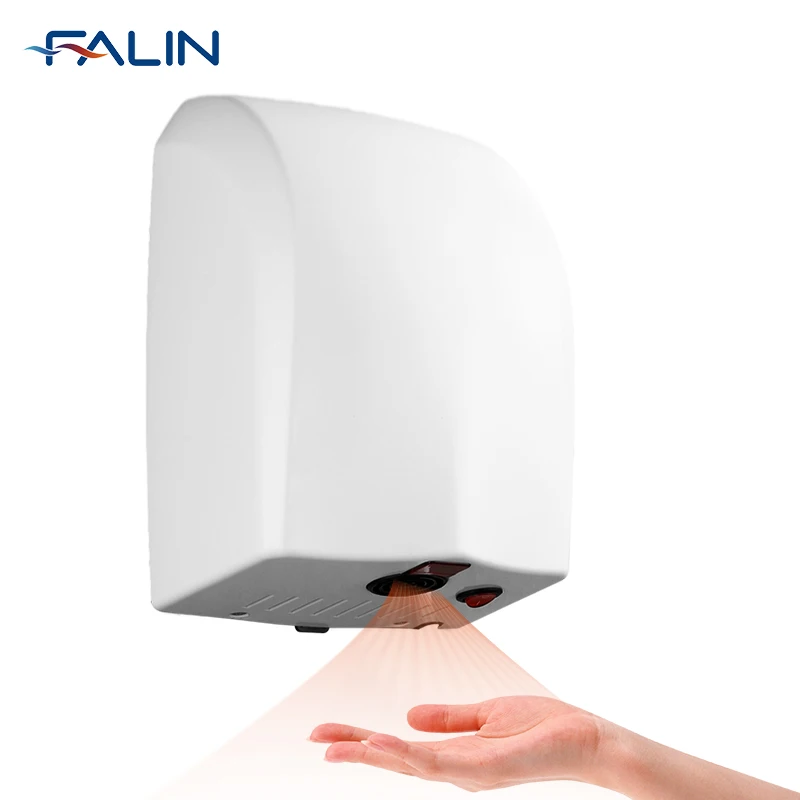 FL-2019 1400w High Speed Powerful Hand Dryer Wall Mounted ABS Plastic Hand Dryer