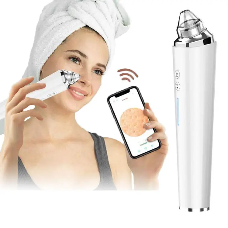 2024 New 6 Heads Electric Acne Blackhead Removal Tool Nose Pore Cleaner Blackhead Remover Vacuum