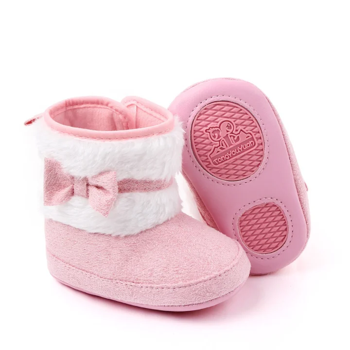 Winter Newborn Baby Shoes soft Anti-slip shoes Warm