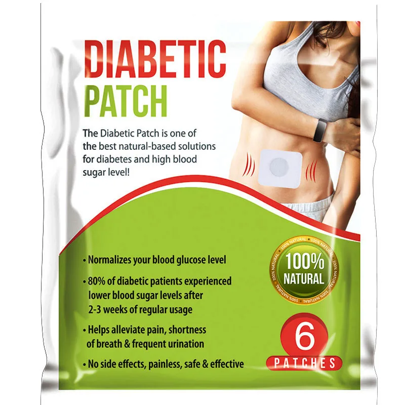 6 шт. = 1 пакет/набор, пластырь для снижения уровня сахара в крови
