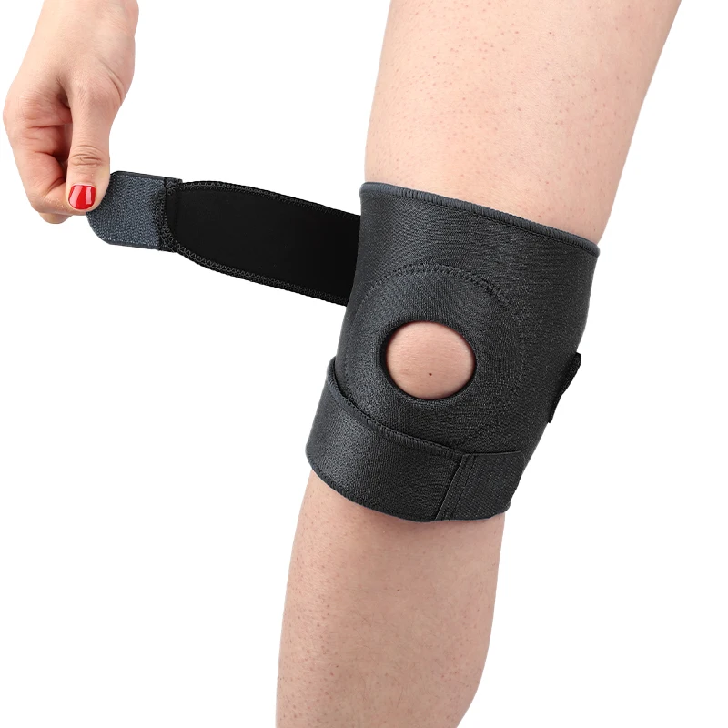 Hot Sale Custom Logo Outdoor Exercise Sports Meniscus Tear Protection Gym Power Lifting Support Knee Brace