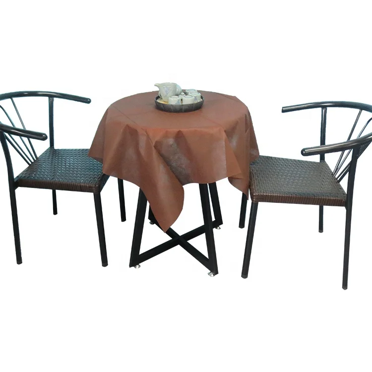 spunbond pp nonwoven restaurant tablecloth convenient recycle non-woven table cloth
