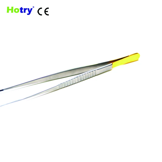 
Hotry surgical instrument basic surgical instrument debaky dual-purpose tweezers 