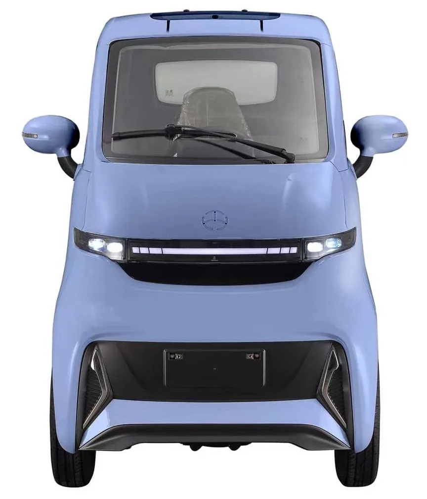JIAJI 2024 отличные характеристики автомобильный 4-колесный Электрический закрытый небольшой легковой автомобиль мини-Электромобиль kabineroller