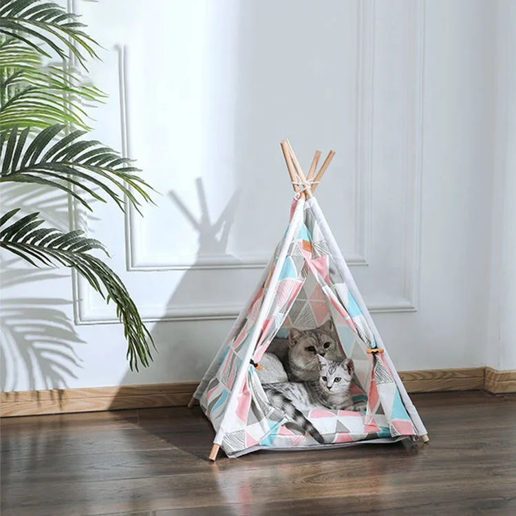 Outdoor Foldable Breathable Portable Durable Cat Dog Bed Pet Camping Tent House