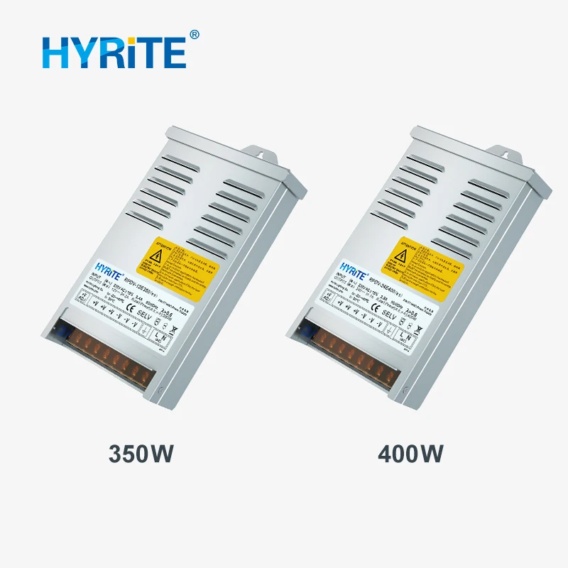Hyrite фабричное хорошее price350w 12v 14.6A AC DC адаптер питания светодиодное блоки питания 24V непромокаемые 400w Открытый импульсный источник питания светодиодного табло