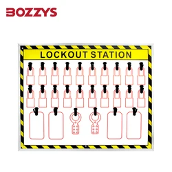 BOZZYS PPC Open Fixed-point Lockout/tagout Shadowboard Suitable for Small Companies and Large Departments to Manage Certrally