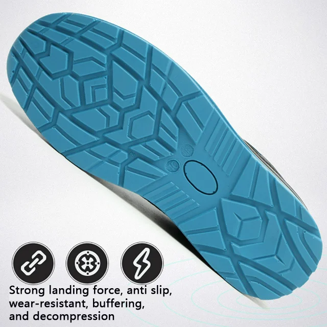 work esd footwear men  lightweight steel safty boots men steel toe safety shoes