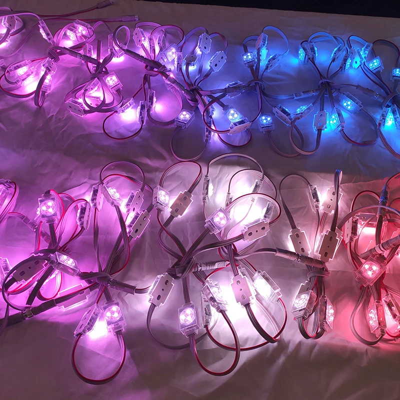 permanent holiday DC48V rgb aluminium track module led point lights