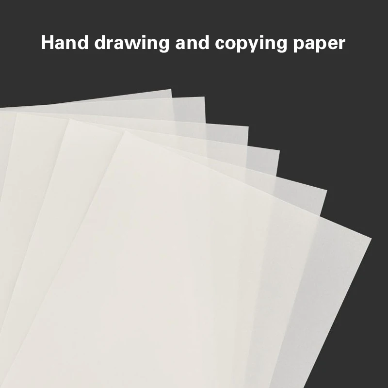 Transparent A4 sulphate paper thickened durable copy paper wholesale drawing plate making extension paper