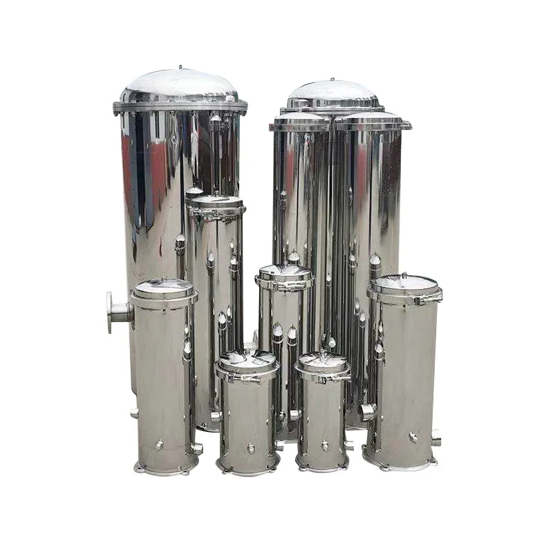 High-Pressure Stainless Steel 304 Cartridge Filter Housing 5 Micron Water Cartridge Filter