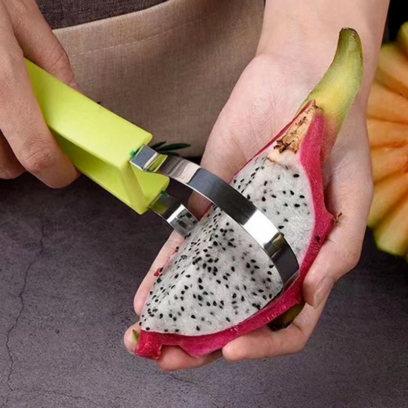 Stainless steel Multi-Function Fruit Ball Carving Knife 4 In 1 Watermelon cantaloupe fruit Slicer Cutter set