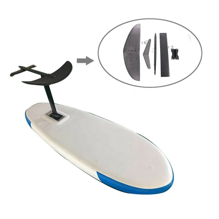 Latest design inflatable foil board hydrofiol surfboard inflatable wing foil board