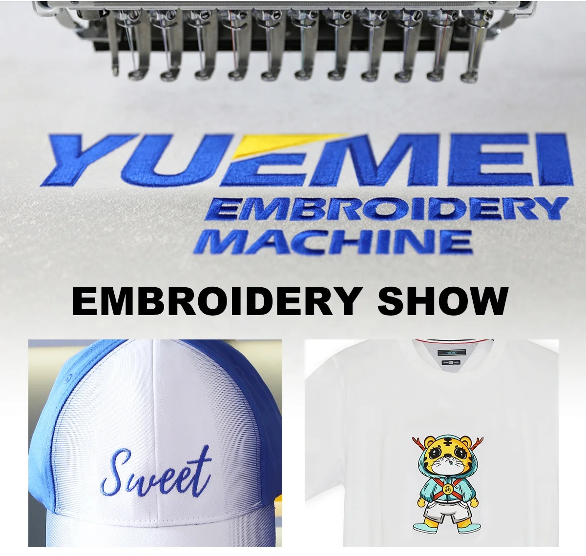 OEM price single head computerized embroidery machine logos embroidery and sewing machines