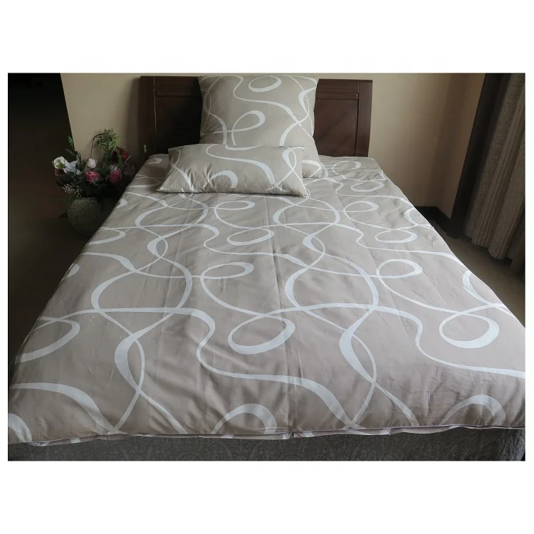 Оптовая продажа продуктов плохой простыни высококачественные комплекты постельного белья для бега роскошный пододеяльник 100% хлопок
