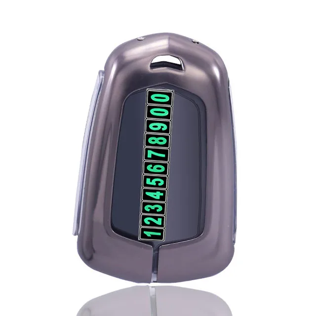 metal car  key case shell for cadillac car china zinc alloy smart car key case cover