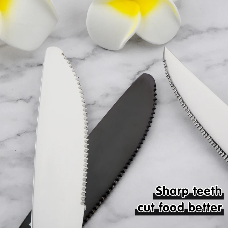 knife spoon fork tea spoon Manufacturer Wholesale Stainless Steel Simple design stainless steel best tableware set