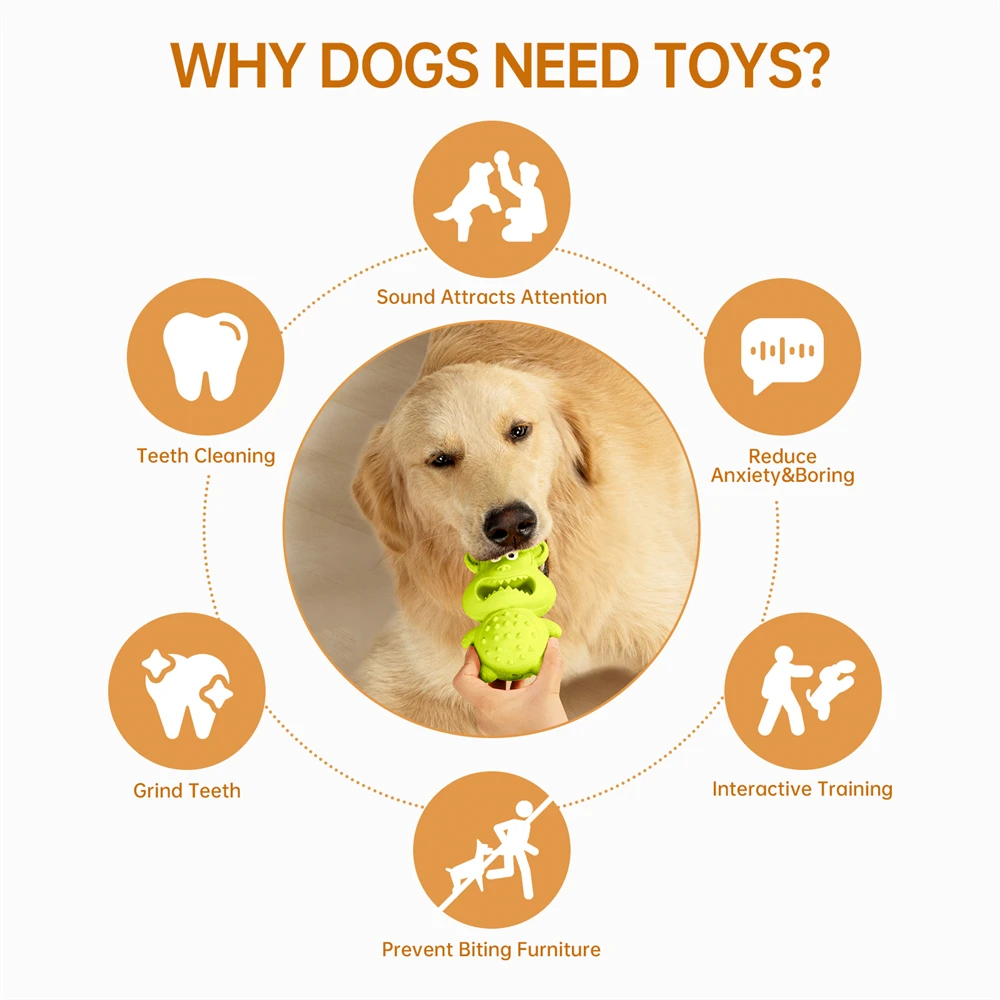 Ifurffy Natural Rubber Dog Chew Toy New Arrival Multi-colored Monkey Shaped Dogs Pet Chew Toys with Best Quality