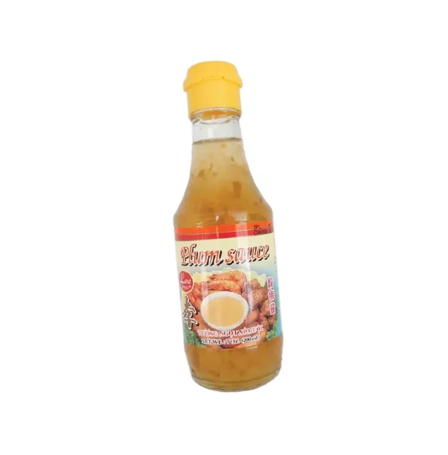 Factory from Thailand Ingredient Products of Plum Sauce by Lee brand 200ML Chinese Style Sweet and Sour Taste for Fried Meats