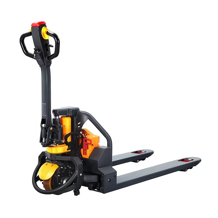 
Xilin China Hot Selling Triple Convoyeur Walkie Type 1.5ton Lithium Battery Mini Electric Pallet Truck 