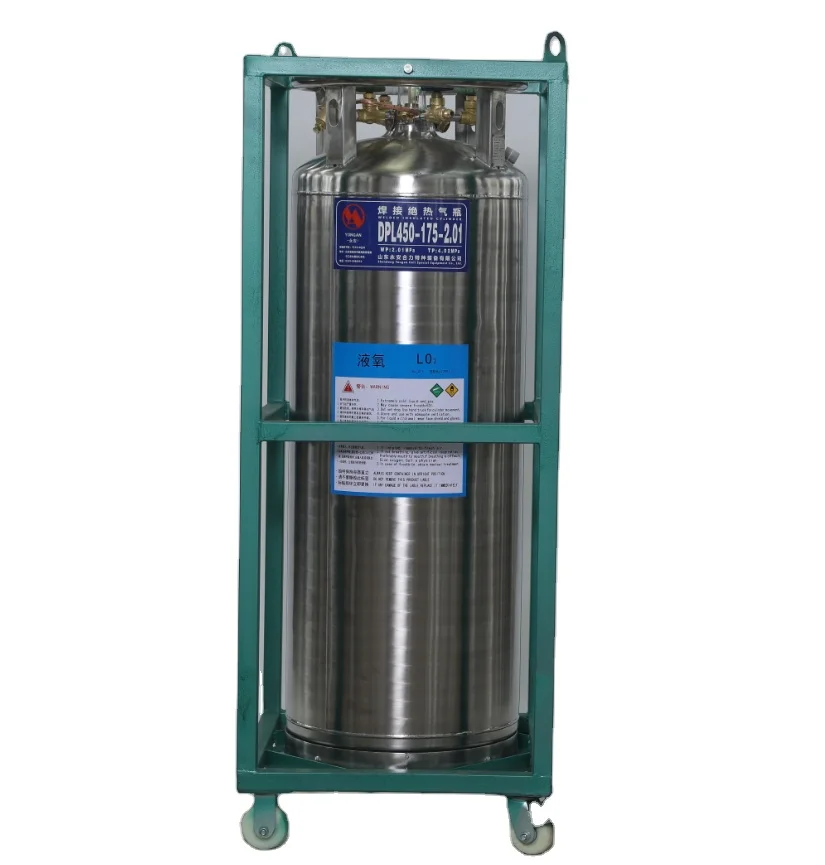 Cryognic  Dewar Tank Liquid Nitrogen Biological Storage Container biologic liquid nitrogen container195L 2Mpa