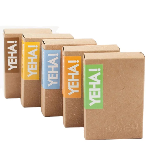 Eco-Friendly Custom Design Kraft Soap Box Packaging
