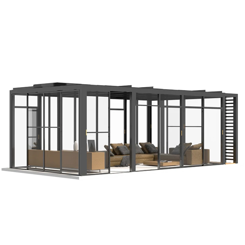 European style OEM winter garden free standing sunroom sunrooms 4 season sunnyjoy sunroom