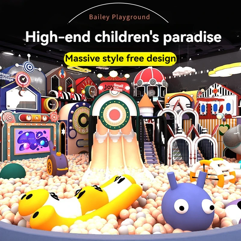 Hot Selling Indoor Playground Equipment for Kids Soft Foam Ball Pit with Climbing Function for Play Centers