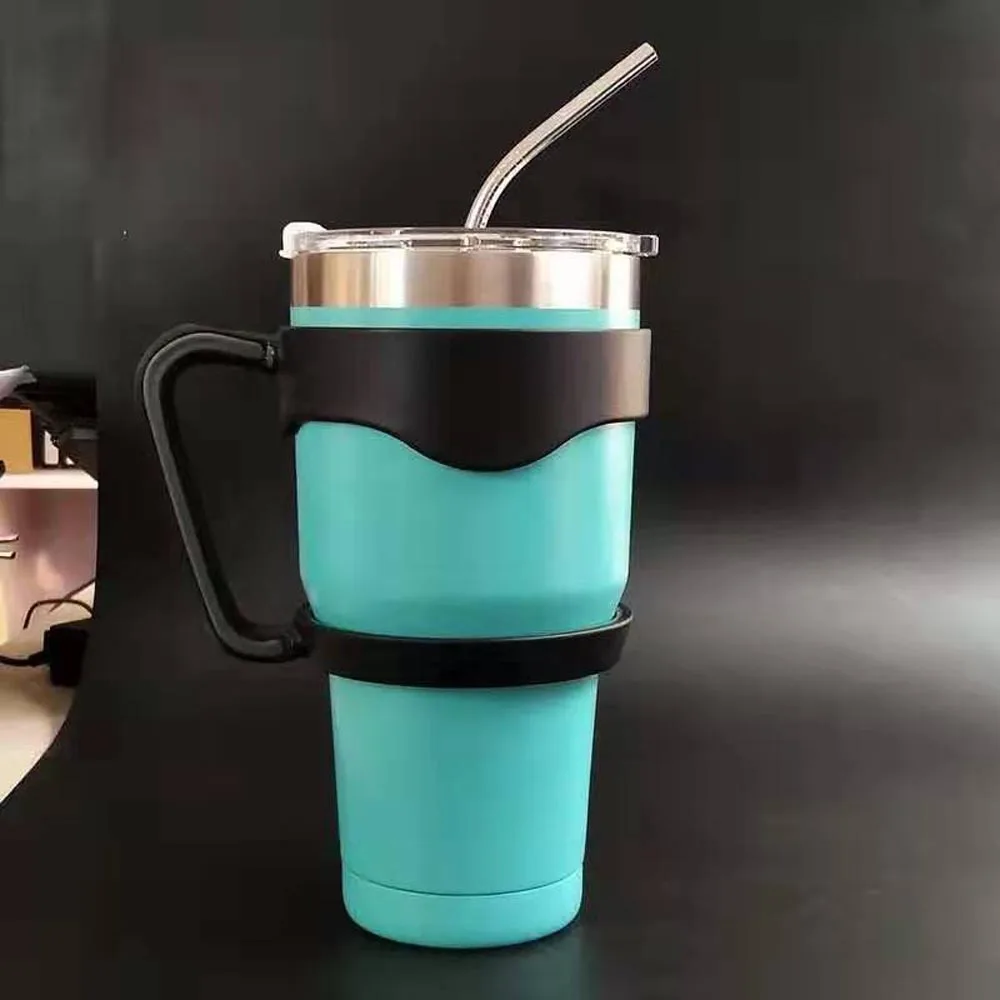 wholesale bulk 30oz double wall insulated stainless steel wine  tumbler cups with straw