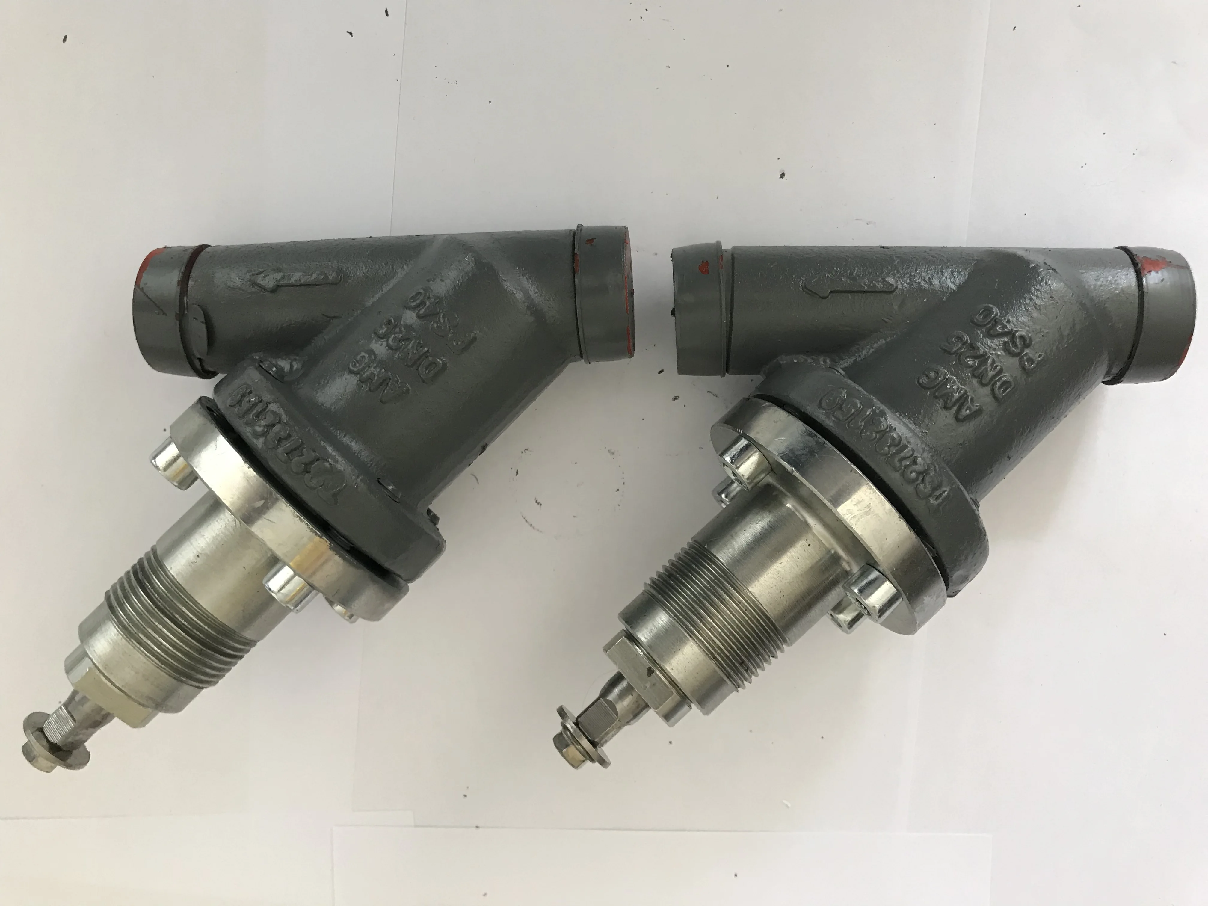 Straight  stop valve ammonia system valves