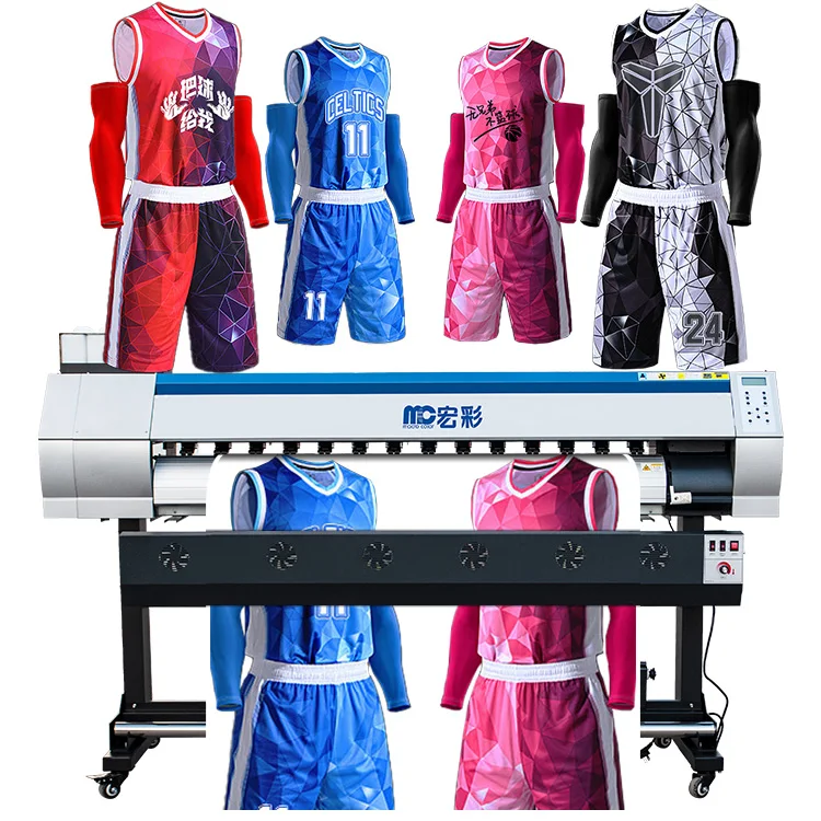 Manufacture Roll to Roll Textile Dye Sublimation Heat Transfer Inkjet Printer for Sublimation Paper Heat Transfer Printing