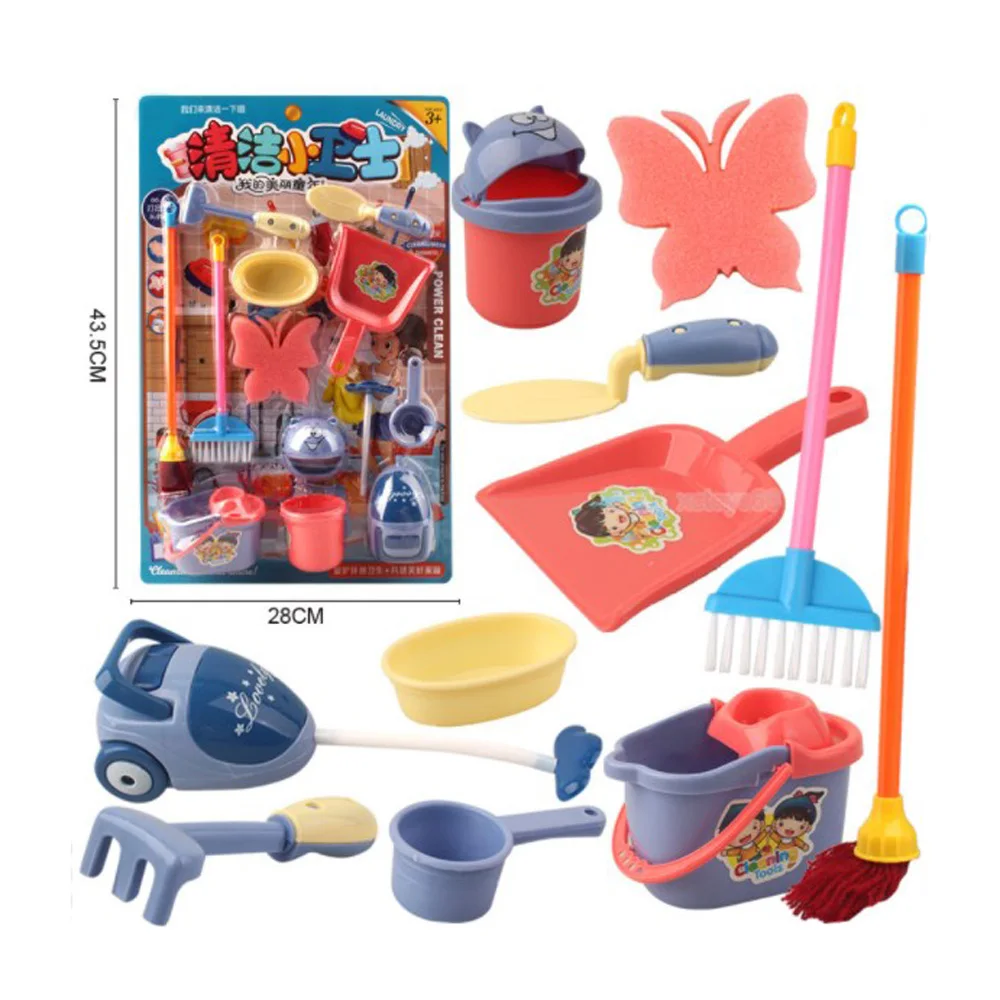 2021 Happy Kitchen Cooking Makeup Baby Toy Gun Pretend Play Birthday Gift Furniture Toys For Educational Tool Toys