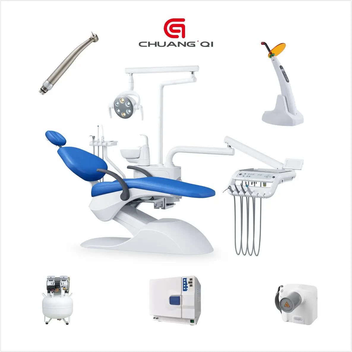 High Quality Dental Unit Chair for Comprehensive Treatment Electric Power Source for Dentist Use