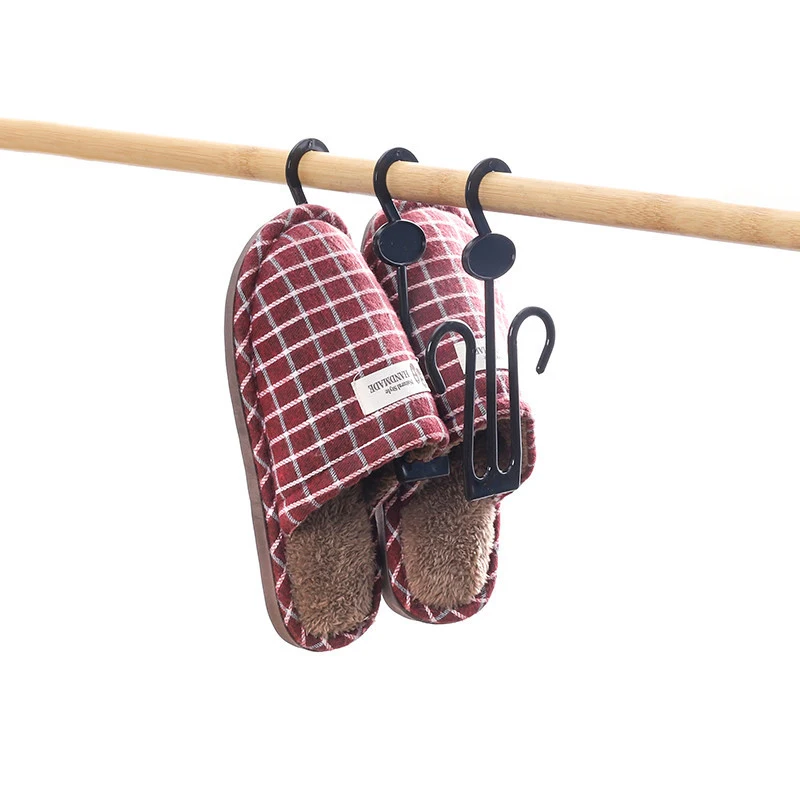 Free Sample Fast Delivery Cheap Shoe Display Hook Shoe Drying Rack Plastic Shoe Hanger Clothing Injection Multifunction Single