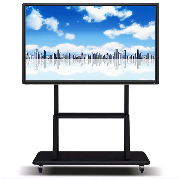 86 inch white board conference room touch flat panel screen interactive digital whiteboard